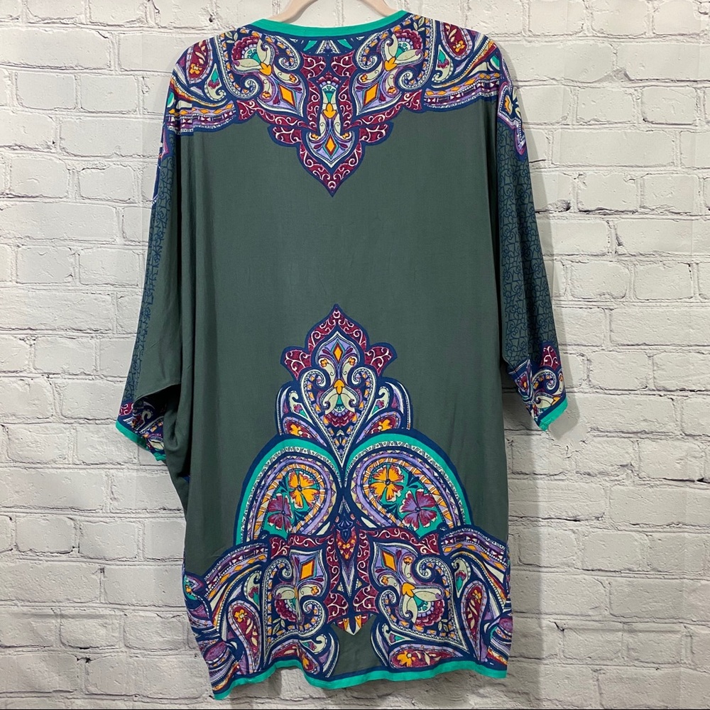 Peachpuff Kimono Style Cardigan Tunic Size S